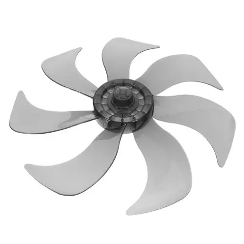 Produktbild: OUNONA 7 Flügel des Bodenventilators Ersatz für Lüfterblätter Lüfterflügel ersatzteile -Ersatzteile deckenventilator elektrische Ventilatorblätter für Standventilator