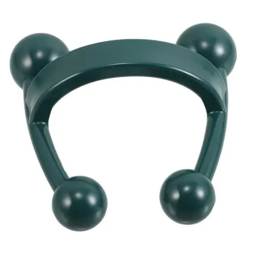 Produktbild: OUNONA Ballmassagegerät Massagekugel Fußmassagerolle Massagegerät Handheld Zurück Handmassagebastung Kleines Massagegerät Yoga-ausrüstung Nackenmassagegerät Massagegeroller Green P.s
