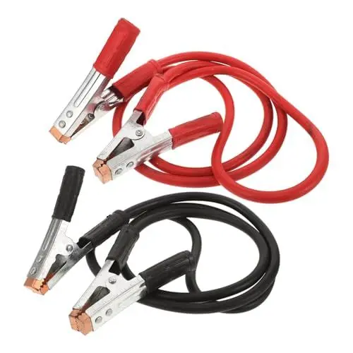 Produktbild: OUNONA Batterieklemme Überbrückung Auto Kit Patchkabel Batterie Booster Stromkabel Booster Kabel Auto Krokodilklemmen Springkabel Schnellanschluss Stromkabel Kfz Batteriekabel