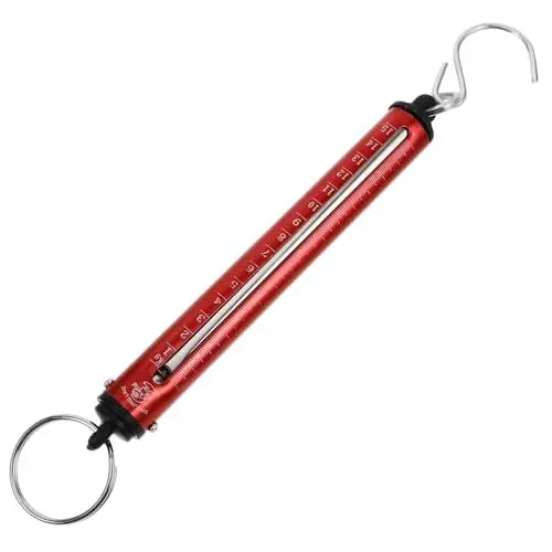 Produktbild: OUNONA Travel Essential – Mini-gepäckwaage Tragbare Handwaage Mechanische Waage Für Gepäck Und Angeln Edelstahl Einfach Zu Bedienen