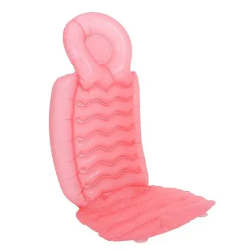 Produktbild: OUNONA Ganzkörper-badekissen Für Die Badewanne: Dickes Aufblasbares Kissen Mit Saugnapf – Luxuriöse Badewannen-rückenlehne – Für Kopfstütze, Nacken, Badezimmer, Aufblasbare Stuhlmatte