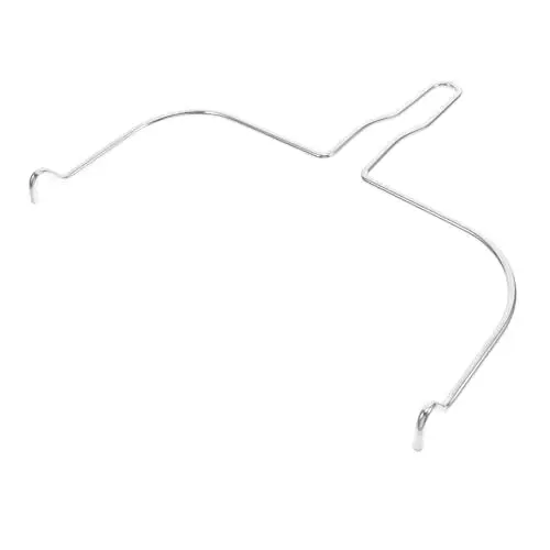 Produktbild: OUNONA Grillen Sie Pickup -clip Hausgemachte Gegrillte Gabeln Brathähnchengabel Grillhähnchenhalter Grillgabeln Von Hähnchengrills Hühnergabel Ofen Silver Galvanisiertes Eisen