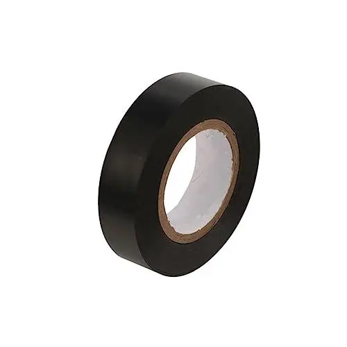 Produktbild: OUNONA Industrielles Isolierband Für Elektrische Geräte 20 M Abriebfestes Pvc-material Sicher Für Die Reparatur Von Hochspannungskabeln Schwarz