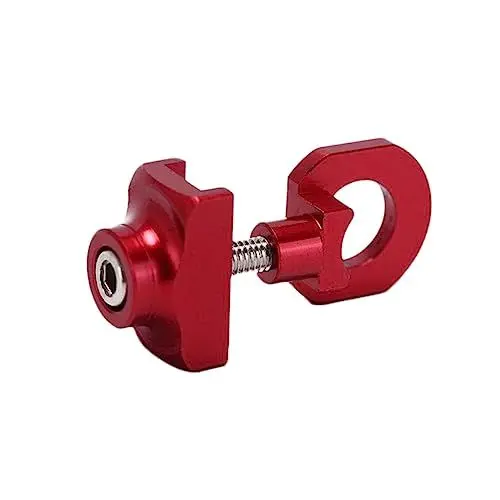 Produktbild: OUNONA Legierung Radfahren Kette Einsteller Spanner Bolzen Für Rot Bike Kette Spanner Kette Spanner