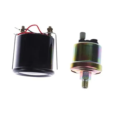 Produktbild: OUNONA 12v 52mm Druckmessgerät Universal Modifiziertes Fahrzeugmessgerät Genaue Messung