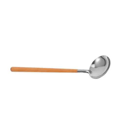 Produktbild: OUNONA Suppenkellen-set Aus Edelstahl – Japanische Wasserkelle Robuster Suppenlöffel Zum Kochen Und Servieren Küchenhelfer Mit Sieb Ergonomischer Griff