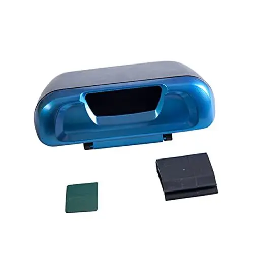 Produktbild: OUNONA Mülleimer Neben Dem Auto Mülleimer Mit Deckel Behälter Mit Deckel Mini-mülleimer Für Den Papierkorb Hausmülleimer Kreativer Auto-mülleimer Auto Mülleimer Blue