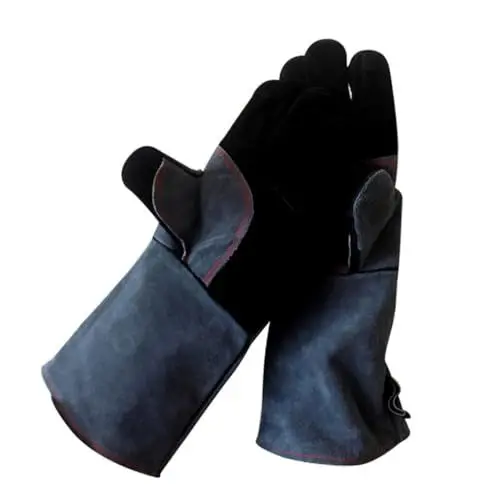 Produktbild: OUNONA Grillhandschuhe Isolierte Ofenhandschuhe Material Hitzebeständige Handschuhe Zum Kochen Backen Löten