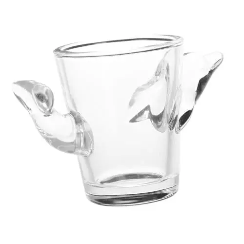 Produktbild: OUNONA Schnapsglas aus Glas Schnapsgläser klare Kaffeetassen Teetasse Delphin-Partydekorationen süße Tassen Ästhetik lustige Tassen klarer Kaffeebecher Tequila-Gläser Transparent