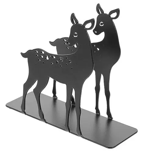 Produktbild: OUNONA Serviettenhalter Aus Metall Im Vintage-stil Sikawild-aufbewahrungsregal Für Servietten Dekoratives Tischaccessoire