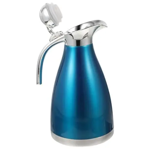 Produktbild: OUNONA Isolierter Wasserkocher Topf Thermoflasche Aus Edelstahl Vakuumisolierte Wasserflasche Für Zuhause Büro Outdoor