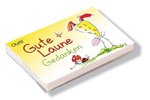 Produktbild: Oups Kärtchenbox: Gute Laune Gedanken