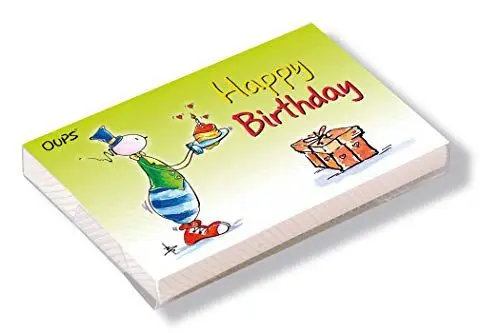 Produktbild: Oups Kärtchenbox: Happy Birthday