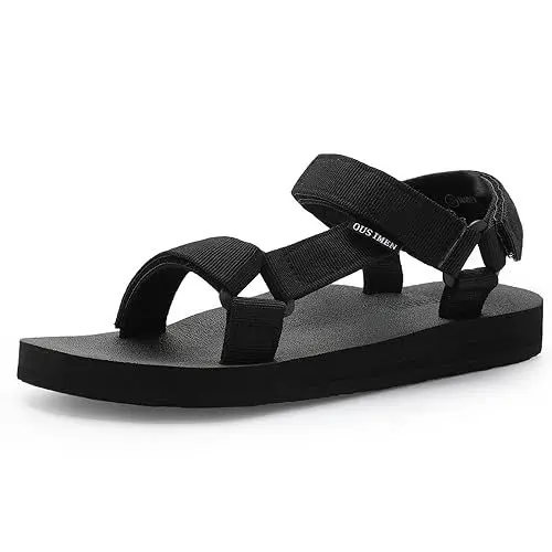 Produktbild: OUSIMEN Damen Sport Sandalen Wander Sandalen mit Bogenunterstützung Yogamatte Innensohle Outdoor Leichte Gewicht Casual Sportsandale