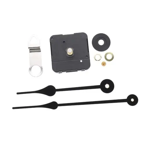 Produktbild: Outanaya 1 Satz Uhrwerk Wall Clock uhrenzeiger Uhrzeigerset Uhrteile DIY Uhr Batterie wanduhr stille Uhr Batterieuhr goldene Wanduhr Uhrennummern hängende Uhrenteile Uhrzeiger-Kit Abs