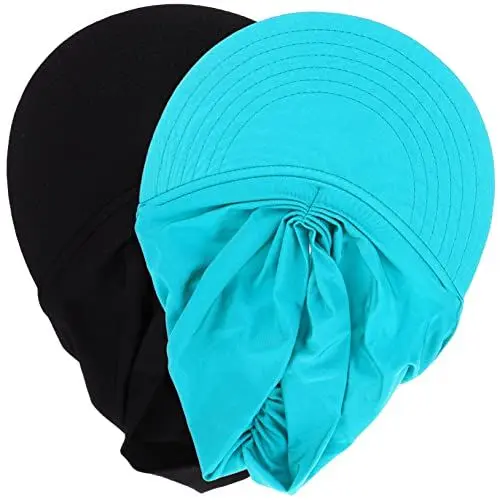 Produktbild: Outanaya 2st Strandvisier Sportschirmmützen Angelmütze Mit Breiter Krempe Fischerhut Mit Breiter Krempe Strandkappe Sommer Strandhut Mit Breiter Krempe Nylon Lässiger Hut Draussen Fräulein