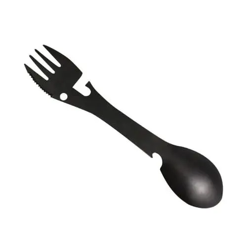Produktbild: Outanaya 5 1 Integrierte Und Löffel Reiseutensilien Campingbesteck Campinggeschirr Picknickbesteck Outdoor Besteck Edelstahlbesteck Edelstahlgeschirr Campinggabeln