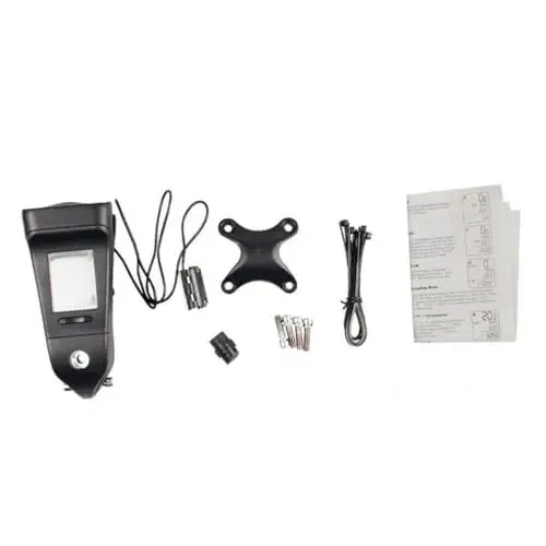 Produktbild: Outanaya Geschwindigkeitswarnung Stoppuhr Fahrrad Alarm Glocke Horn Leichter Tacho Mountainbike moutainbike Heimtrainer Fahrrad elektrisches Fahrrad Codetabelle Kilometerzähler EIN Stück