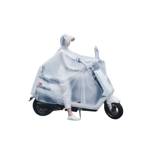Produktbild: Outanaya Praktische Regenbekleidung Wasserdichte Regenjacke Outdoor-regenmantel Regenponcho Für Erwachsene Regenmantel Für Herren Klarer Poncho Klarer Regenmantel Outdoor-regenbekleidung
