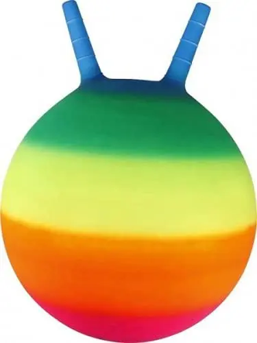 Produktbild: Outdoor Active Sprungball Regenbogen, Ø35cm