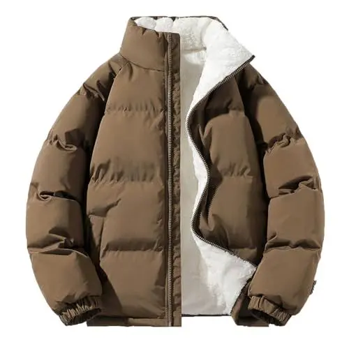 Produktbild: Outdoor Daunenjacken Fuer Herren Mens Jacket Herren Daunenjacke Winter Pilotenjacke Herren Daunenjacke Herren Leicht Daunenjacke Herren Herrenjacken Winter Jacket Men Thermojacke Herren