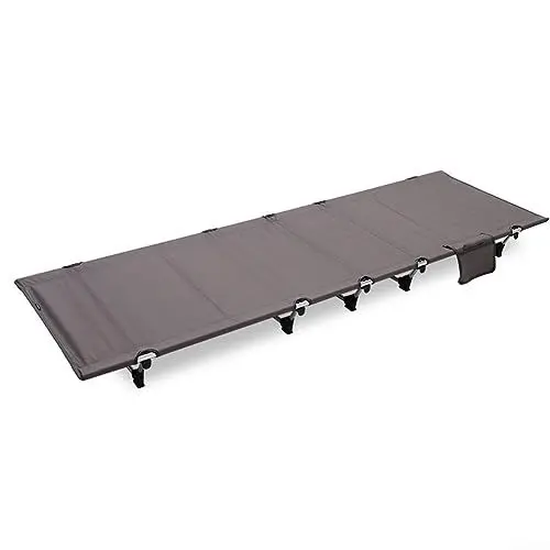 Produktbild: Outdoor Klappbetten, Camping Kompaktes Bett Tragbares Faltzelt Ultraleicht Camping Kinderbett Bett Für Outdoor Reisen Wandern - Grau