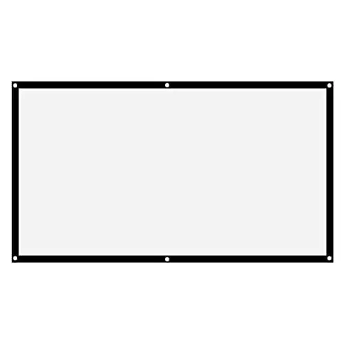 Produktbild: Outdoor Leinwand,Leinwand Beamer,Projektor-Leinwand 50 16:9 Verdicken Sie Tragbaren Faltenfreien Weichen Weißen -Projektor-Vorhang-Projektions-Leinwand 40In (84 Zoll)