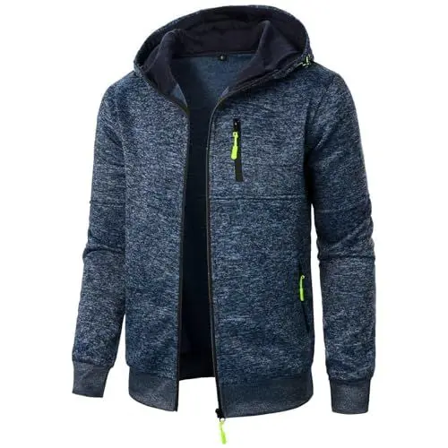 Produktbild: Herren Regenjacke Regenjacken für Herren Ledermantel Herren Snowboardjacke Arbeit Jacke Herren Winter Winterjacke Männer Damen Winterjacken Skijacke Herren Daunenmantel Herren Blau 3Xl