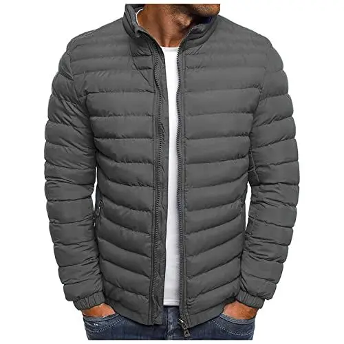 Produktbild: Down Jacket Men Herren Steppjacke Jacken Herren Steppjacke Herren Leicht Thermojacke Herren Herren Leichte Steppjacke Outdoor Daunenjacken Für Herren Übergangsjacke Herren Jacke Daunen