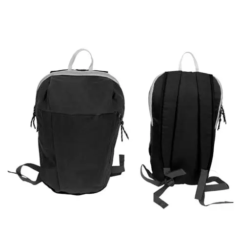 Produktbild: Outdoor-Sportrucksack, Leichter, Modisches, Atmungsaktives, Wasserdichtes, Tragbares Oxford-Tuch mit Griff Zum Klettern und Angeln (BLACK)