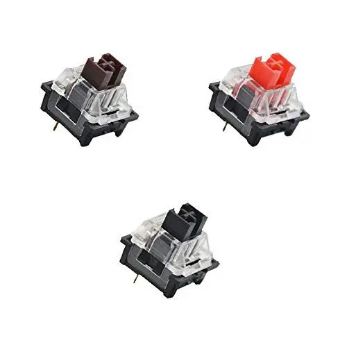 Produktbild: OUTEMU (Gaote) Switch 3 Pin Keyswitch DIY bare Schalter für mechanische Gaming-Tastatur (Mix)