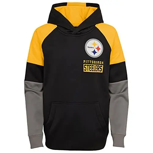 Produktbild: Outerstuff Kinder NFL Performance Hoody Play Pittsburgh Steelers BXL20