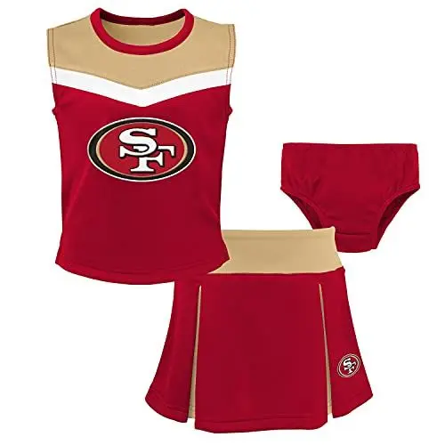 Produktbild: Outerstuff NFL Mädchen Cheerleader Set - San Francisco 49ers - 3T