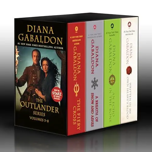 Produktbild: Outlander Volumes 5-8 (4-Book Boxed Set): The Fiery Cross, A Breath of Snow and Ashes, An Echo in the Bone, Written in My Own Heart's Blood (Outlander, 5-8)