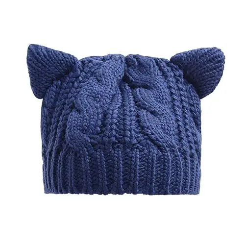 Produktbild: Outlet Sale Sonderangebote Wintermütze Herren Groß Wintermuetze Jungen 54 Schwarze Mütze Damen Strickmuetzen Fuer Herren Gross Basecap Herren Winter Warme Muetze Damen Blau Sale Angebote Bestellung