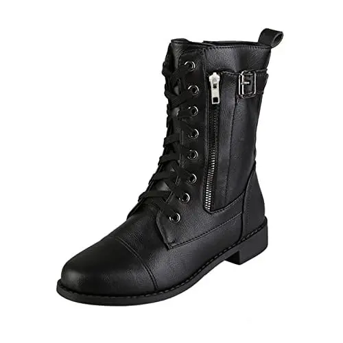 Produktbild: outlet angebote Langschaft Stiefel Damen Kniehohe Damen Westernstiefel Stylisch & Praktisch Winterstiefel Damen Casu 4 euro artikel sale damen bekleidung