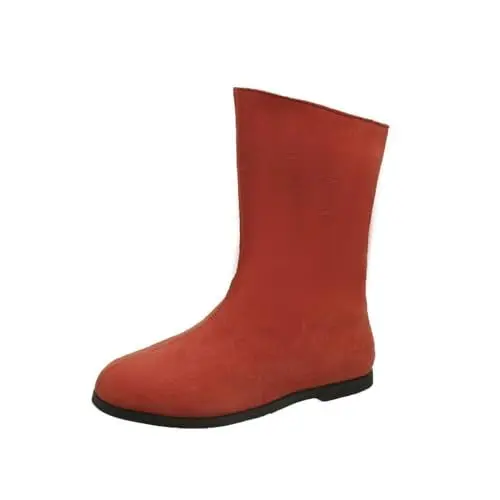 Produktbild: outlet angebote Reitstiefel Damen Stylisch & Praktisch Winterstiefel Damen Elegant Klobiger Blockabsatz Spitze Zehe artikel unter 2 euro weihnachten sale