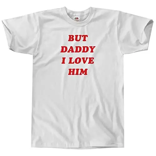 Produktbild: Outsider. Herren Unisex But Daddy I Love Him T-Shirt - White - Large