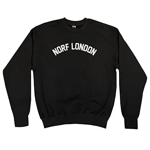 Produktbild: Outsider. Herren Unisex Norf London Sweatshirt - Black - Medium