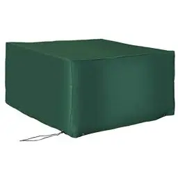 Produktbild: Outsunny Schutzhülle Abdeckung Abdeckhaube für Gartenmöbel 600D-Oxford Grün 135 x 135 x 75 cm