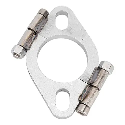 Produktbild: Ovaler Auspuffflansch, Geteilter Auspuffflansch, 2 Zoll Flacher Ovaler Geteilter Reparatur-Auspuffflansch-Ersatzzubehör