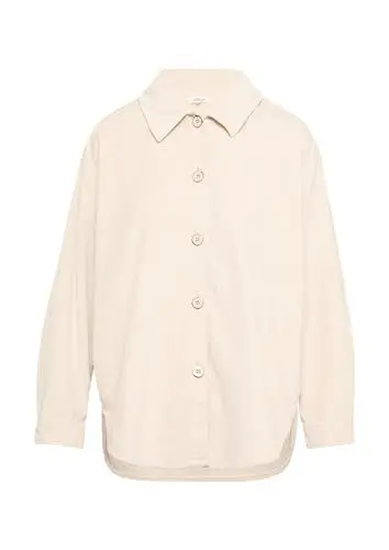 Produktbild: Overshirt aus Cord mit seitlichen Eingrifftaschen beige 42