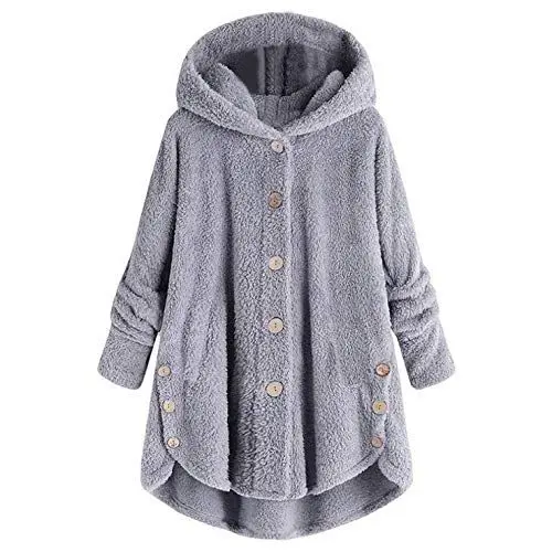 Produktbild: Meine Bestellungen Anzeigen Black Friday Angebote Übergangsjacke Damen Winter Mäntel Für Jacke Plus Größe Wolle Jacke Damenmantel Mit Kapuze Damen Weste Schwarz Langarm Steppmantel Damen Sale