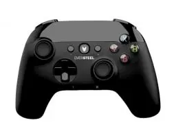 Produktbild: Oversteel - Tombac Wireless Game Controller, Vibration, 8 Stunden Akkulaufzeit, Lithium-Batterie, USB und Bluetooth, PC/Switch/Smartphone/Tablet/Android TV, Schwarz