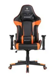 Produktbild: Oversteel - ULTIMET Professional Gaming Stuhl Kunstleder, 2D Armlehnen, höhenverstellbar, 180° verstellbare Rückenlehne, Gasdruckfeder Klasse 3, bis 120Kg, Farbe Orange