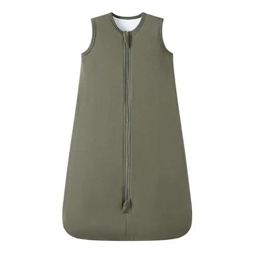 Produktbild: Owlivia Bambus Baby Schlafsack Unisex Kleinkinder-Schlafsack 1.0 TOG Tragbare Decke Baby Jungen Mädchen Schlafanzug (Oliv, 18-24 Monate)