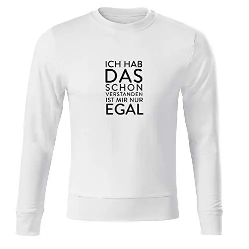 Produktbild: OwnDesigner Ich höre Immer nur mimimi Sweatshirt für Herren und Pullover für Männer Herbst Winter (Sweat 440 S Schwarz)