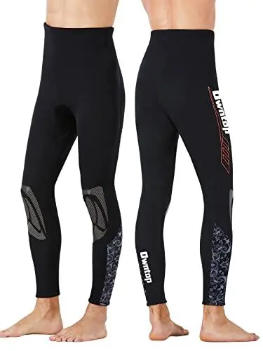 Produktbild: Owntop Neoprenhose für Damen Herren - 3mm Tauchhose Thermo Tauchanzug Hosen, Erwachsene Wetsuits Pants Sonnenschutz UV 50+ Badeanzüge, Herren M