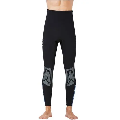 Produktbild: Owntop Neoprenhose für Männer Frauen und Jugend - 3MM Tauchhose, Thermo Tauchanzug Hosen, Erwachsene Wetsuits Pants Sonnenschutz UV 50+ Badeanzüge, XXL