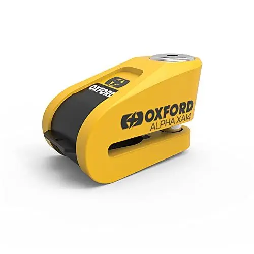 Produktbild: OXFORD LK217 Alpha XA14 Alarm Rabatt Sperren, Gelb/Schwarz